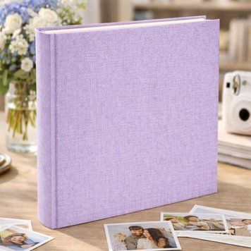 Фотоальбом 10x15см на 500 фото KD46500 LINEN LAVENDER KD46500 LINEN LAVENDER фото