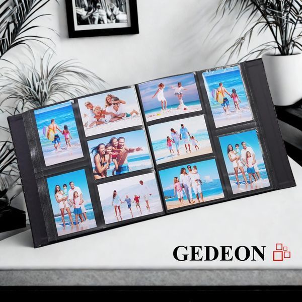 Фотоальбом на 500 фото 10x15см GEDEON SB46500 ART207 черные страницы SB46500ART207 фото